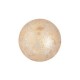 Les perles par Puca® Cabochon 14mm Opaque ivory spotted 02010/65321